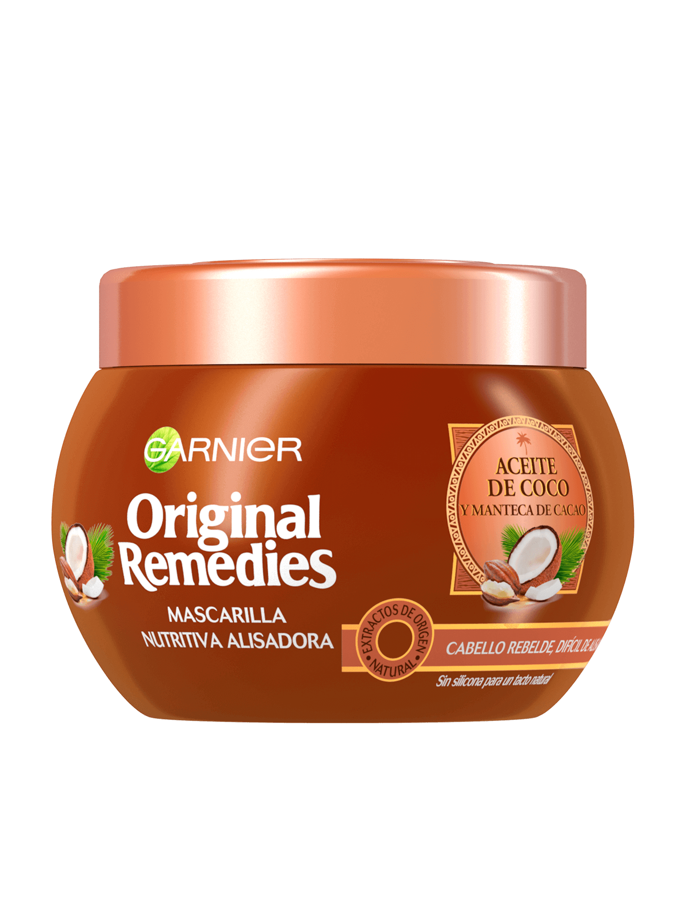 Mascarilla Aceite de Coco y Manteca de Cacao - Original Remedies